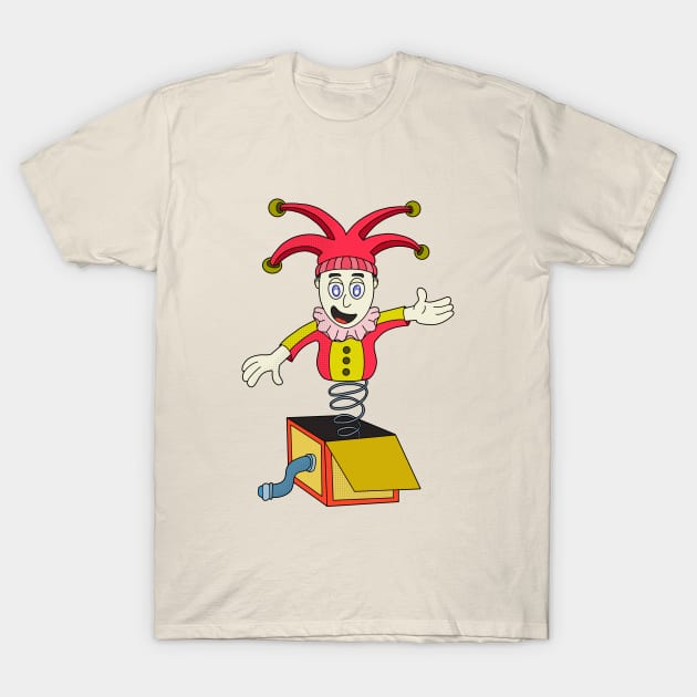 Surprise box with a clown T-Shirt by DiegoCarvalho